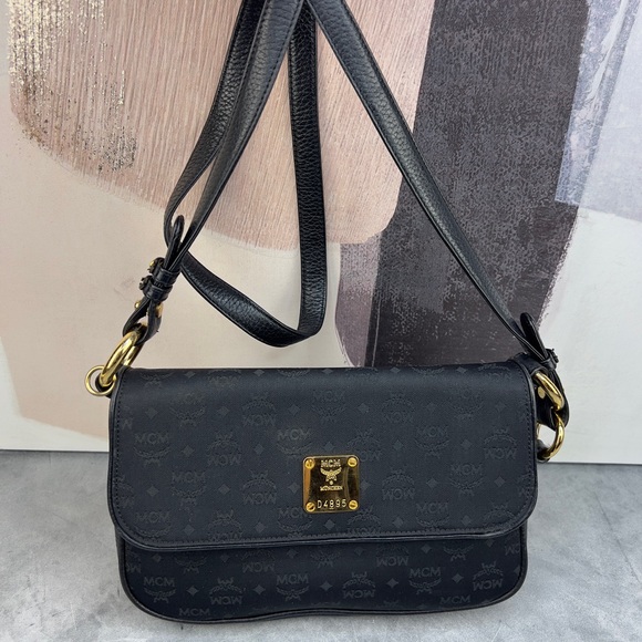 MCM Handbags - 🌵MCM Black Crossbody Bag🌵